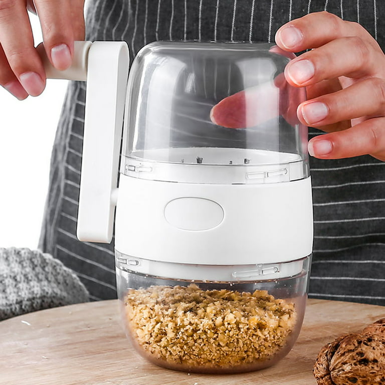 Dream Lifestyle Nut Grinder Food Grade User-friendly ABS Hand-Crank Garlic  Grinder Nut Masher Gadget for Home