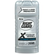 Angle View: Right Guard Xtreme Antiperspirant Deodorant Invisible Solid Stick, Ultimate Clean, 2.6 Ounce