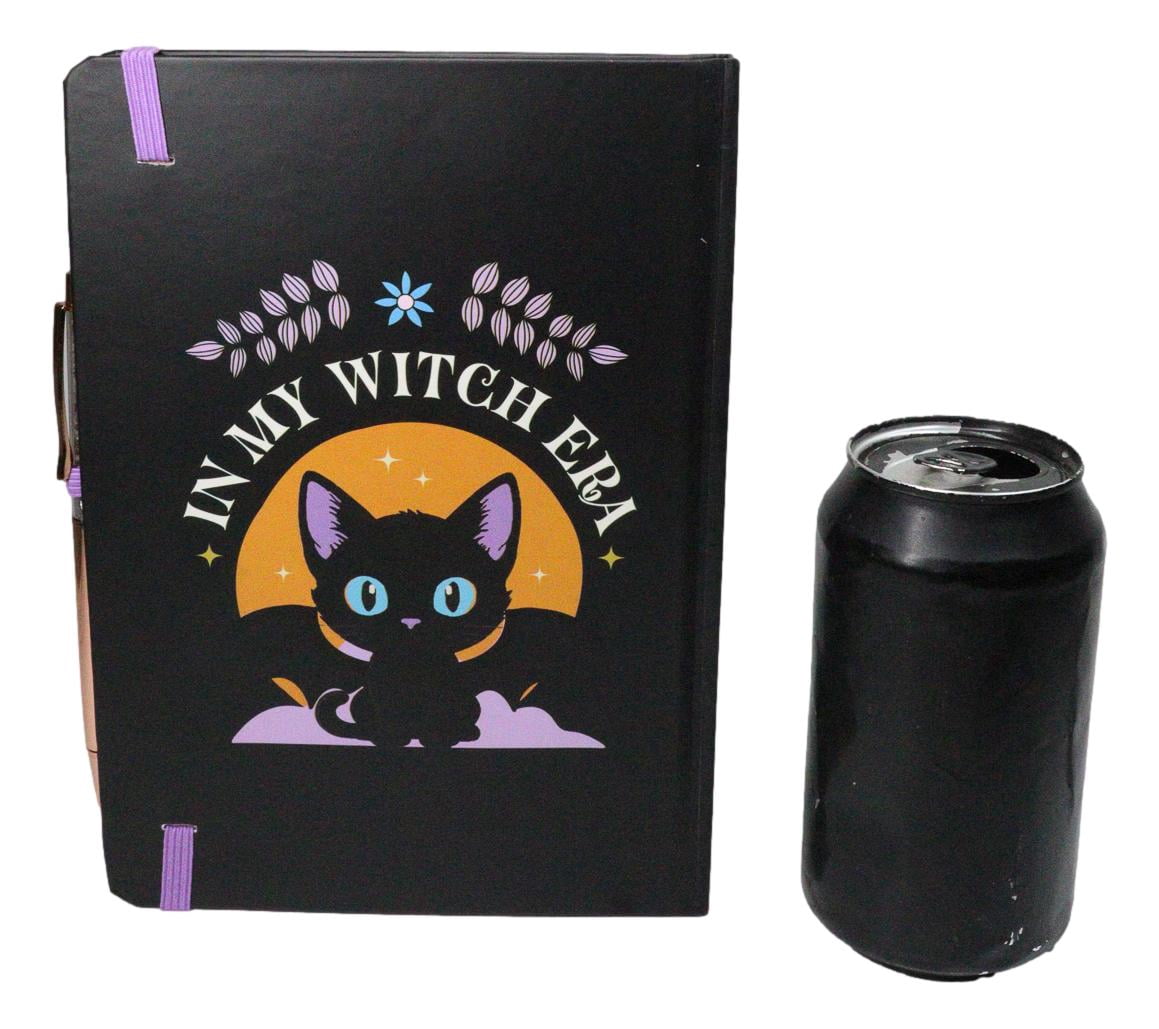In My Witch Era Black Cat Mystical Spell Notebook Journal Lined Page A5 200 Pgs