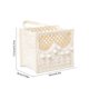 thumbnail image 3 of Cesta de almacenamiento de tela plegable con asa para el armario del dormitorio, ropa, juguetes y aperitivos, caja organizadora ligera y transpirable, 3 of 6