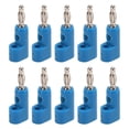 thumbnail image 2 of Plugs 10pcs 4mm Stackable Banana Plug Connectors Solderless Banana Plugs for Security Accessories, 2 of 7