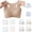 01-Coffee, variant on Lightweight Bra for Girls No Underwire Adjustable Straps Bra Comfort Breathable Seamless Padded Bra White 14 Years