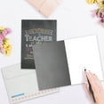 thumbnail image 4 of Tree-Free Greetings Teacher Appreciation Greeting Card 2 Pack, 5x7, Teacher Mind and Heart (GT64455), 4 of 7
