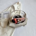 thumbnail image 2 of Bolso de mano para mujer, bolso de mano que combina con todo, bolsos cruzados, bolso informal Hobo (blanco), 2 of 9
