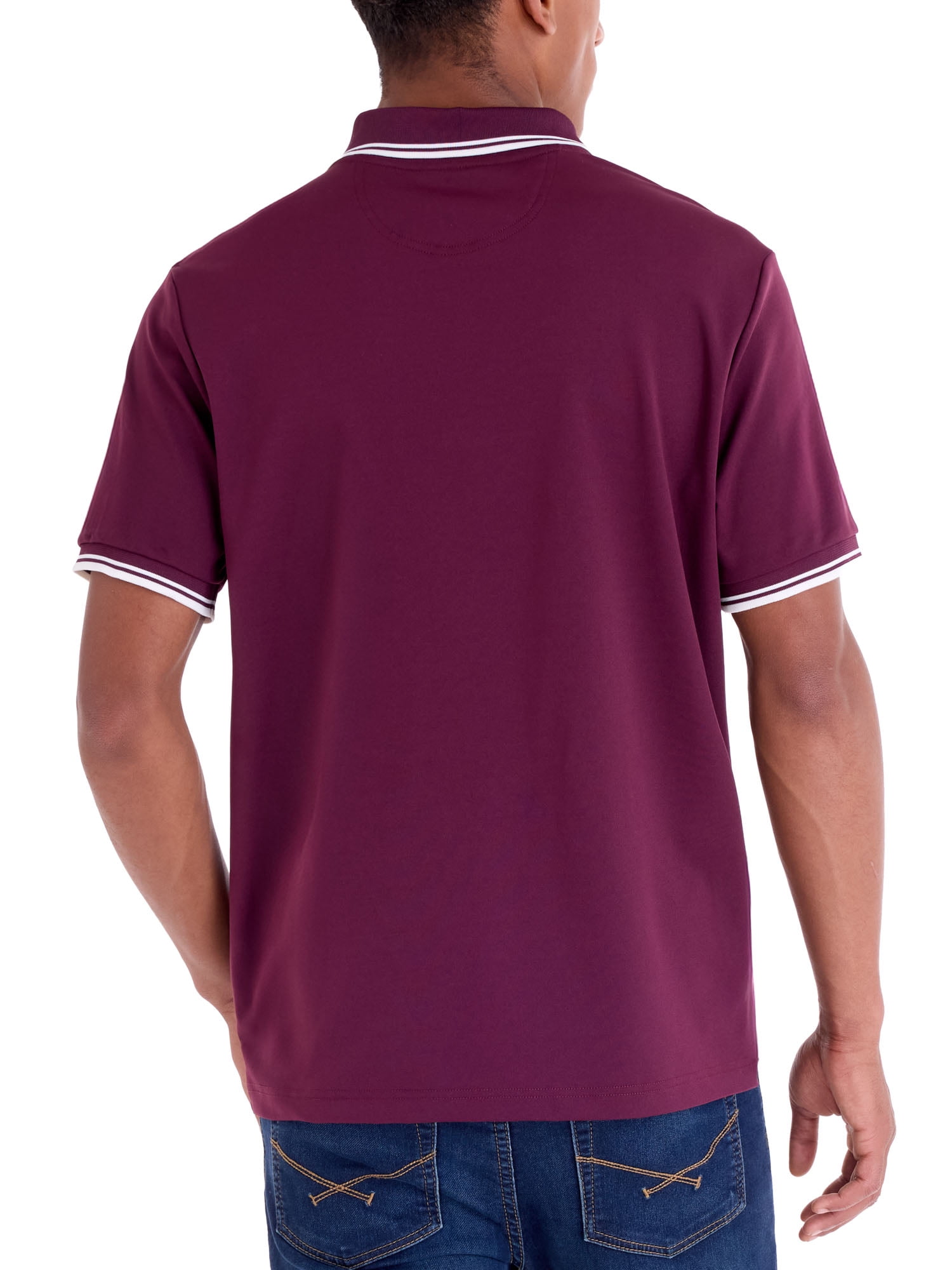 U.S. Polo Assn. Men's Performance Interlock Polo Shirt