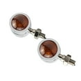 thumbnail image 4 of BUYISI 2Pcs Motorcycle Turn Signal Light Motorbike Blinker Headlight 12V Indicator Lamp White, 4 of 5