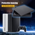 thumbnail image 6 of fankhu Plastic Full Housing Shell Case Cover  Case Shell Protective Black Bottom Housing Shell Replacement Upper Bottom Cover Housing Case for PS4 1000/1100/PS41200/PS4 SLIM/PS4 Pro, 6 of 9