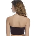 thumbnail image 4 of Reveal CHOCOLATE Seamless Bandeau Wirefree Bra, US 2X-Large, 4 of 4