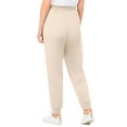 thumbnail image 2 of Woman Within Plus Size Better-Fleece Pull-On Jogger Sweatpants, 2 of 3