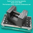 thumbnail image 6 of Sltwyw Disposable Portable Charcoal Grill - Folding Camping BBQ Stove with Compact Rack for Outdoor Picnics and Tailgating, 6 of 7