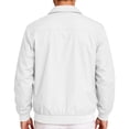 thumbnail image 7 of FchengtaiS Men's Full Zip Up Bomber Jackets Long Sleeve Turndown Collar Lightweight Coat Windproof Outerwear with Zip Pocket, 7 of 7