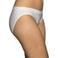 thumbnail image 3 of 5 Pack Vanity Fair Beyond Comfort Silky Stretch Bikini 18291, White, 7, 3 of 6