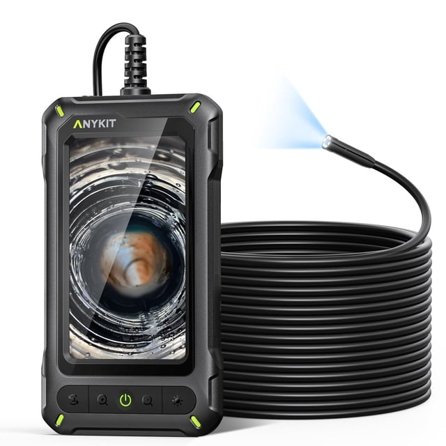 Cámara endoscópica industrial Anykit Boroscope de 10 m con luz