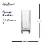 Luigi Bormioli Bach Beverage 16.25oz - Set of 4
