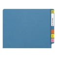 thumbnail image 3 of 14 pt Color Folders, Full Cut 2-Ply End Tab, Letter Size, Blue (Box of 50), 3 of 8