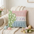 thumbnail image 4 of A Easter Themed Cushion Cover 1Pc Soft Throw Pillowcase For Sofa Chair Bedroom Holiday Decoration Bunny Egg Design, 4 of 6
