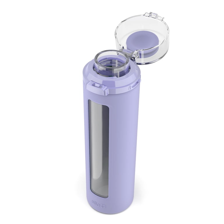 Ello Clara 20oz Glass Water Bottle with Silicone Sleeve photo 3