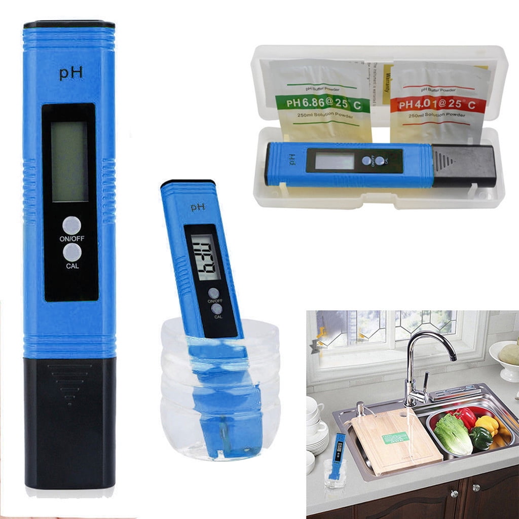 Electric Digital PH Meter Tester Pocket Water Hydroponics Pen Aquarium