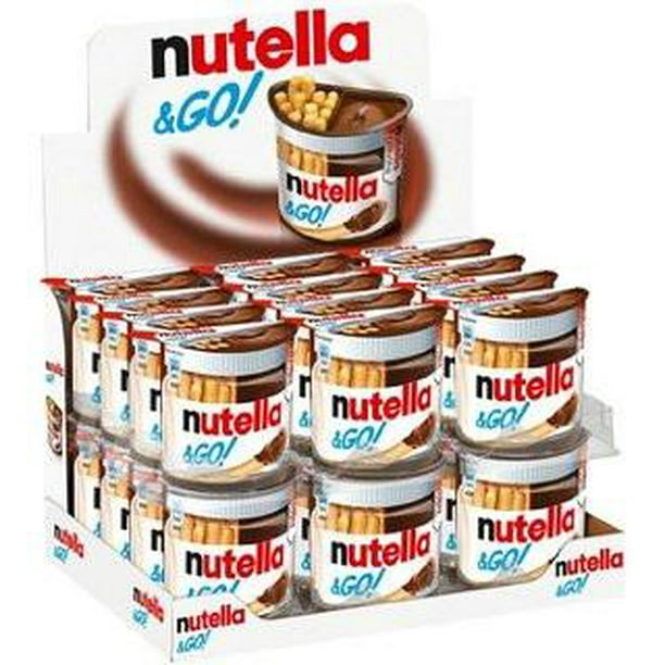 Nutella And Go Snack Case Of 24 52g Pre Order Walmart Com Walmart Com