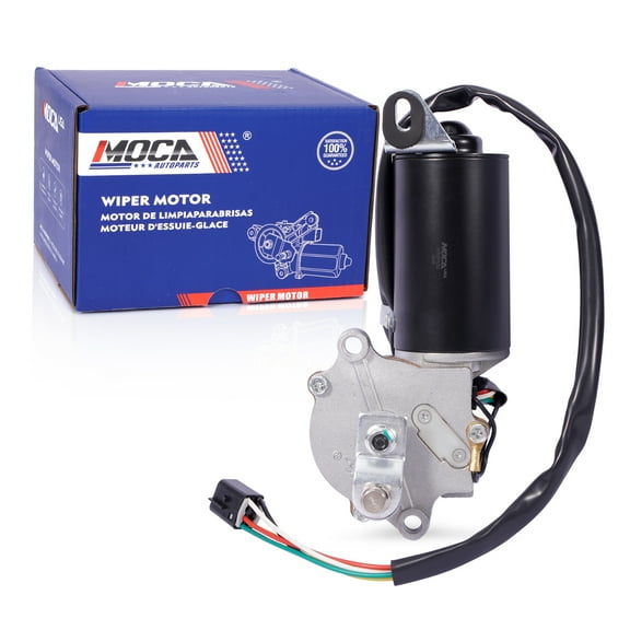 MOCA AUTOPARTS 40-432 Front Windshield Wiper Motor Fit for 1987-1995 Jeep Wrangler