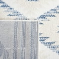 thumbnail image 6 of SAFAVIEH Alamo Stamen Geometric Area Rug, Ivory/Blue, 4' x 6', 6 of 8