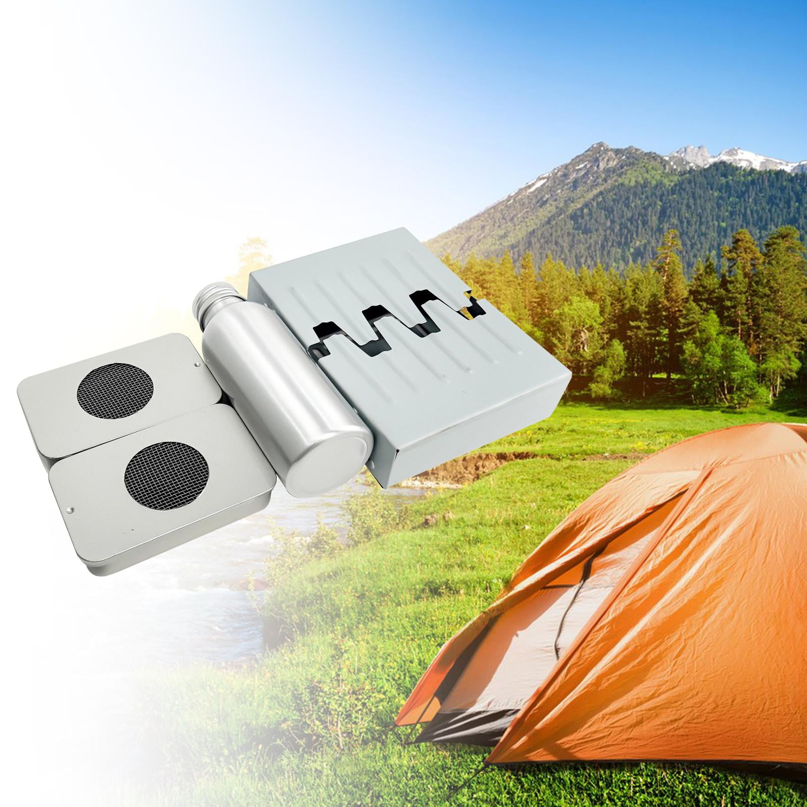 Alcohol Camping Stoves set pockets Stainless Steel Alcohol Furnace High Flame Burner Picnic Tool Alcohol Heater for Camping BBQ Pot Cooking A