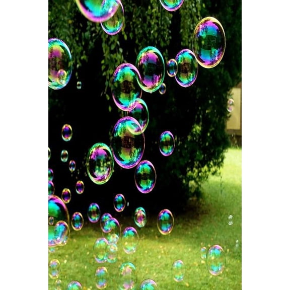 Soap Bubbles: A Soap Bubble Is an Extremely Thin Film of Soapy Water Enclosing Air That Forms a Hollow Sphere with an Iridescent Sur
