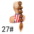 thumbnail image 4 of Jusqu'à 50 % de Rabais Naittoop Rallonges de Queue de Cheval Blonde pour Femmes Rallonge de Queue de Cheval Extra Longue Style Protecteur de Queue de Cheval Bouffante à Enrouler avec Attache pour Cheveux pour Cosplay Quotidien We, 4 of 5