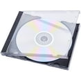 thumbnail image 3 of Paquete de 25 estuches para CD transparentes individuales estándar con bandeja negra ensamblada, 3 of 3