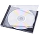 thumbnail image 3 of Paquete de 25 estuches para CD transparentes individuales estándar con bandeja negra ensamblada, 3 of 3
