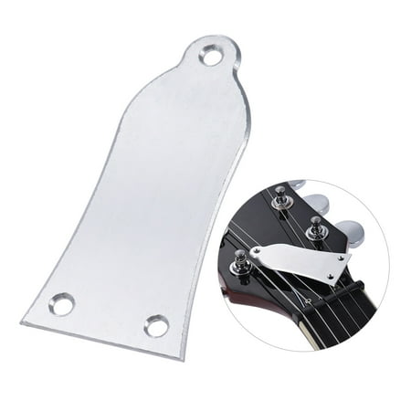 - 3 Holes Aluminum Alloy Truss Rod Cover Bell-shape for Les Paul & SQ Electric Guitar Replacement Part