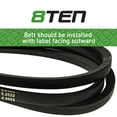thumbnail image 3 of 8TEN Drive Belt for Ariens Gravely PM260Z 07240400 60-inch Deck 810-CBL2503T, 3 of 4
