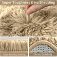 thumbnail image 2 of Sanmadrola Area Rugs for Bedroom, Fluffy Khaki Shaggy Soft Area Rug, Non-Slip Indoor Floor Carpet for Living Room, Kids Baby Boys Teen Dorm Home Decor Aesthetic, Nursery, 5.2x6.6 Feet Khaki, 2 of 8
