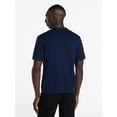 thumbnail image 3 of George Men’s Cotton Button Front Polo Sweater with Short Sleeves, Sizes S-3XL, 3 of 5