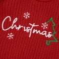 thumbnail image 5 of Toddler Baby Girl Boy Christmas Sweaters Knit Long Sleeve Crewneck Warm Pullover Sweatshirt Tops Cute Fall Winter Clothes, 5 of 8