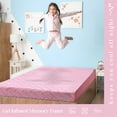 thumbnail image 5 of L'Baiet Cooling Memory Foam Mattress | 6" Twin Size | Pink | Medium Firm | Bed in a Box | Breathable Plush Cool Memory Support | CertiPUR-US Certified | Fiberglass Free | Safe for Kids and Adults, 5 of 8