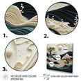 thumbnail image 3 of Designart "Seashore Sand Rhythm Art" Nautical & Beach Canvas Wall Art, 3 of 5