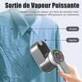 thumbnail image 4 of Vertical Garment Steamer: 1200W Travel Steamer with 120ml Water Tank - 2 in 1 Garment Steamer Wet and Dry Design US Plug, 4 of 5