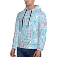 thumbnail image 2 of Hoodies for Men - Funny Cute Teeth Long Sleeve Comfrt Men'S Fashion Hoodies & Sweatshirts, Sweatshirts for Men Hoodies Pullover Clothing Clothes with Pouch, 2 of 7