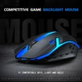 Computer Mouse Software Supports Computer Gamer Mouse Glowing Wired