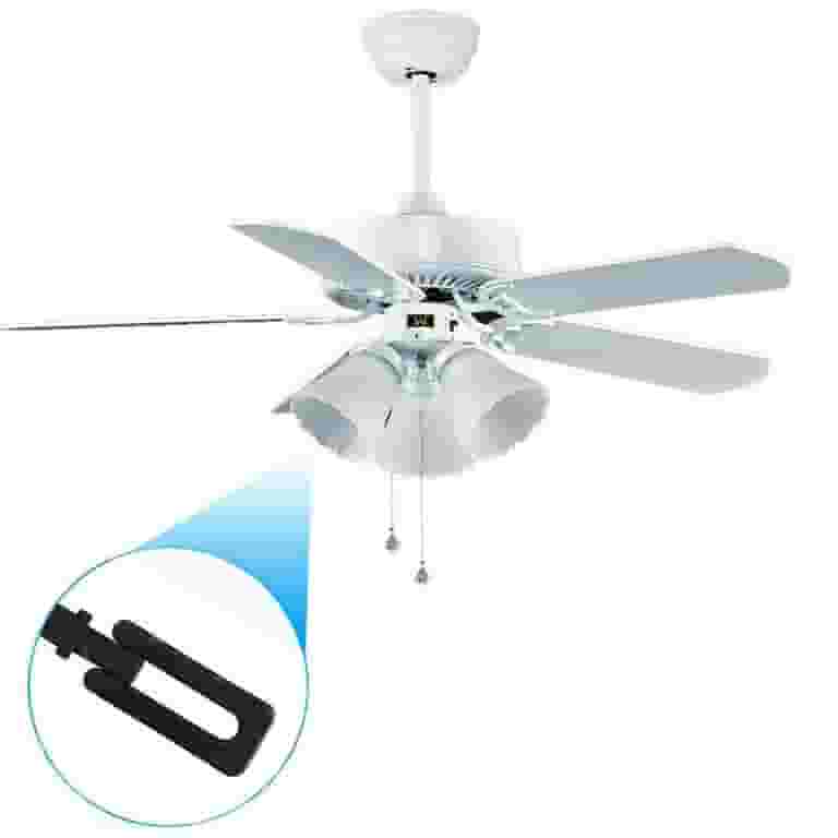 Ceiling Fan Blade Balance Kit - Self-Adhesive Weights To Reduce Noise & Wobbling