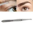 thumbnail image 1 of Pinzas Inclinadas Para Cejas, Pinzas Cosméticas Anticorrosión Para Maquillaje Facial Para Cejas, 1 of 7
