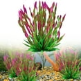 thumbnail image 2 of Aquarium Plants on Sale Barhoo Fish Tank Decorations Aquarium Decoration Plastic Aquarium Plants Natural Fish Tank Decorations for Fresh Aquarium Artificial Seaweed Clearance, 2 of 9