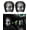 Type B, variant on 2Pcs Scary Face Headrest Covers, Horror Face Print Polyester Universal Fit Headrest Covers for Car Decor Prank Car Accessories (Type B)
