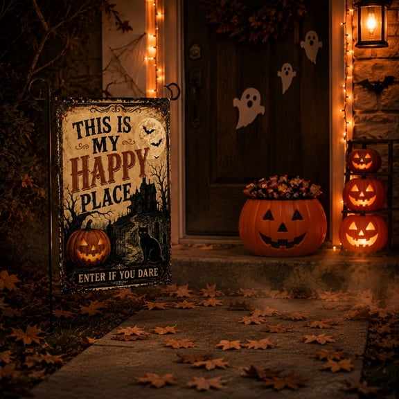 LHNFT Halloween Decorations Halloween Yard Flag Halloween Decoration For Yard