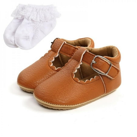 Promotion!Newborn Baby Leopard PU Leather Shoes Infant Boy Fashion Soft-soled Toddler Shoes + Socks Two Piece 0-18M