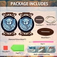 thumbnail image 7 of Diamond Painting Kit Candle Holder Blue Dinosaur 5D Relief Design Candle Decorates offices, bedrooms and other spaces An excellent gift choice, 7 of 7