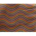 thumbnail image 4 of oneOone Tissu Georgette Viscose Serpentine Rayé Imprimé au Mètre 42 Pouces de Large, 4 of 4