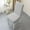Gray, variant on SHIMELE Elastic Dining Chair Covers Half Round Stool Protector Seat Cushion with Backrest for Ultimate Furniture Protection – Soft Stretchy Material, Machine Washable, Durable & Secure Fit