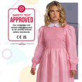 thumbnail image 5 of Stranger Things Tween Classic Pink Dress Eleven Costume, 5 of 5